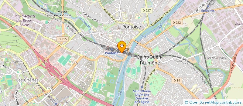 localisation de l'entreprise KEGARE  PONTOISE