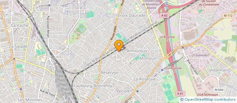 localisation de l'entreprise KEGBA-TECH à TOULOUSE