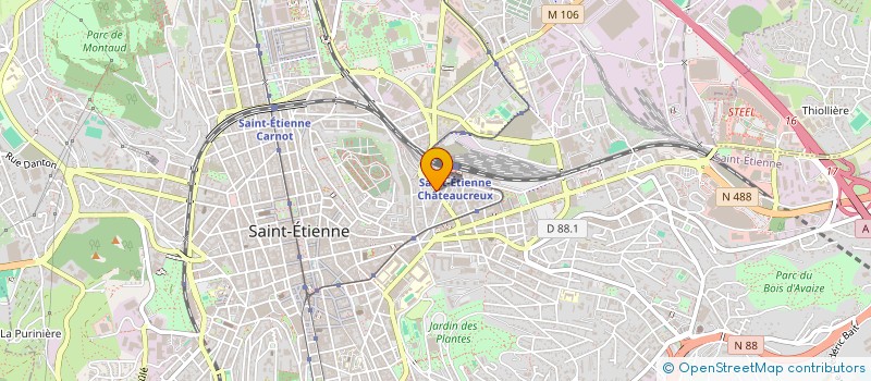 localisation de l'entreprise KEGI PHONE SARL  SAINT-ETIENNE