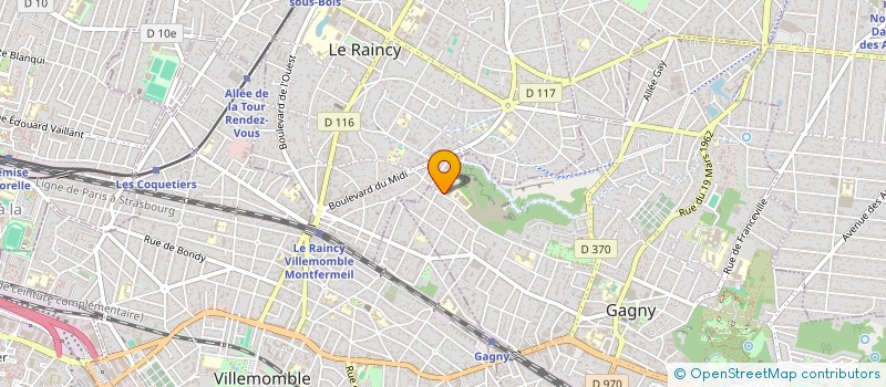 localisation de l'entreprise KEHILAT YAACOV  GAGNY