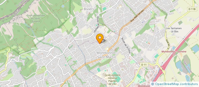 localisation de l'entreprise KEHO à MONTBONNOT-SAINT-MARTIN