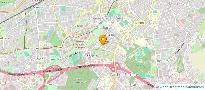 localisation de l'entreprise KEIP à PESSAC
