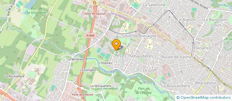 localisation de l'entreprise KEIR  SAINT-HERBLAIN