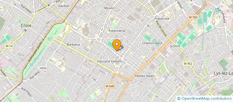 localisation de l'entreprise KEIRA  ROUBAIX