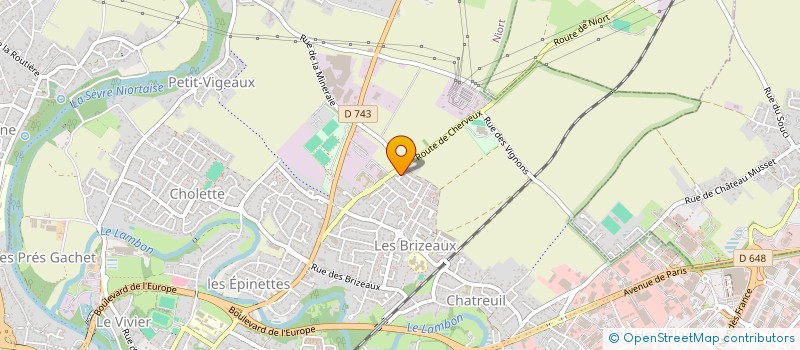 localisation de l'entreprise KEIRA COIFFURE  NIORT