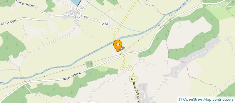 localisation de l'entreprise KEISER BEL-ANGE à SAVERES