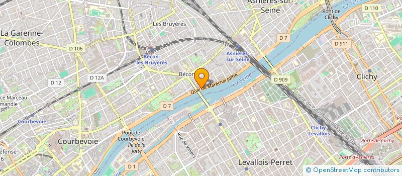 localisation de l'entreprise KEITA HOLDING  COURBEVOIE