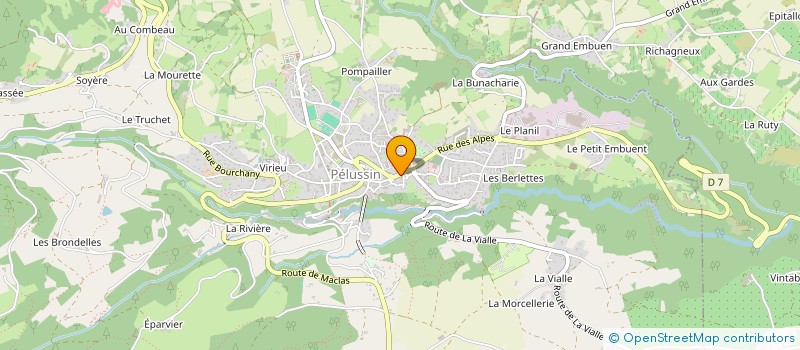 localisation de l'entreprise KEITH ME LIKE  PELUSSIN