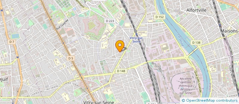 localisation de l'entreprise KEITH TITANIUM à VITRY-SUR-SEINE