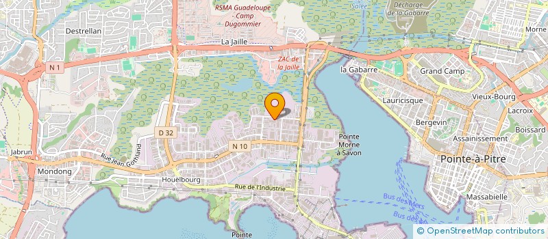 localisation de l'entreprise KEJAYAAN  BAIE-MAHAULT