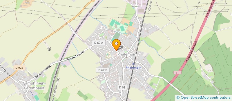 localisation de l'entreprise KEJIMMO  PHALEMPIN