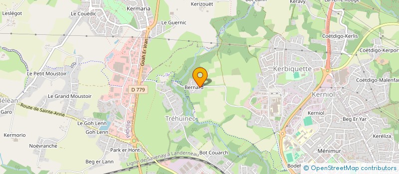 localisation de l'entreprise KEJOLAM à VANNES