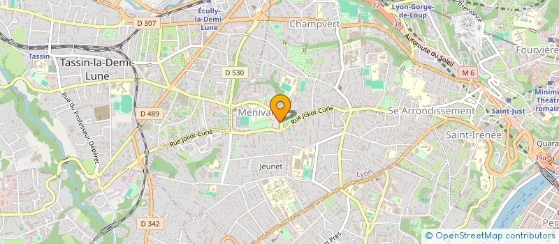 localisation de l'entreprise KEK 40  LYON