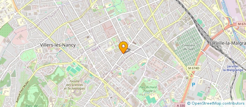 localisation de l'entreprise KEK'O FOOD  NANCY