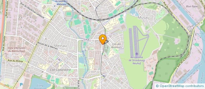localisation de l'entreprise KEKO à STRASBOURG