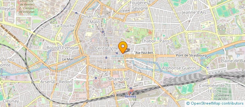 localisation de l'entreprise KEL 13  RENNES