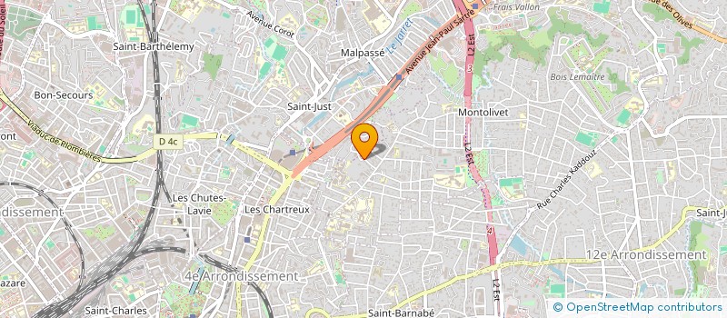 localisation de l'entreprise KEL COM à MARSEILLE