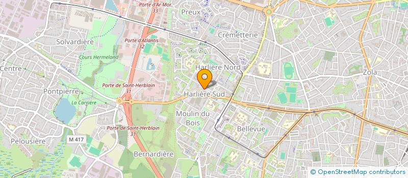 localisation de l'entreprise KEL DECO à SAINT-HERBLAIN