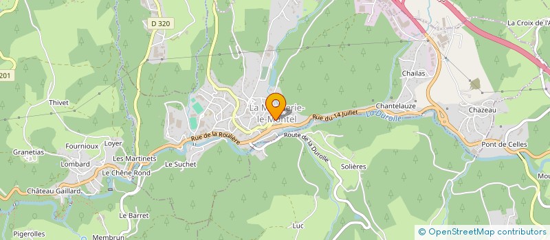 localisation de l'entreprise KEL'IMMO  SAINT-DIDIER-SUR-ROCHEFORT