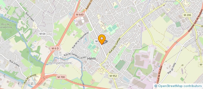 localisation de l'entreprise KEL TALENT  HEM