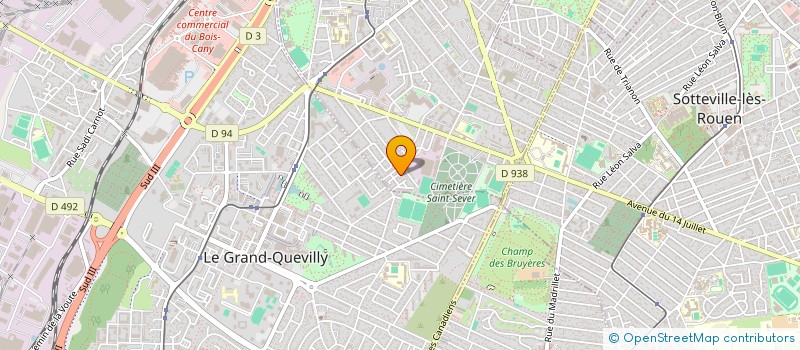 localisation de l'entreprise KELANA  LE PETIT-QUEVILLY