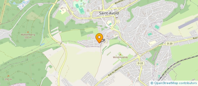 localisation de l'entreprise KELANSKI  SAINT-AVOLD