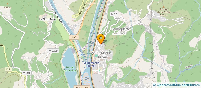 localisation de l'entreprise KELASSU  SAINT-MARTIN-DU-VAR