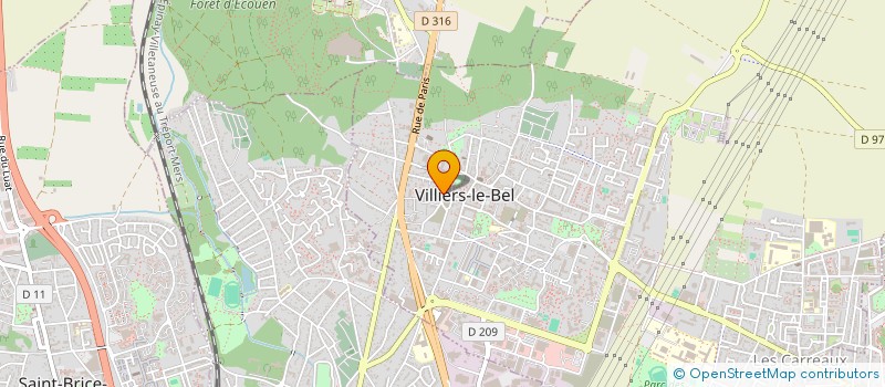 localisation de l'entreprise KELAYOU MUSIC  VILLIERS-LE-BEL