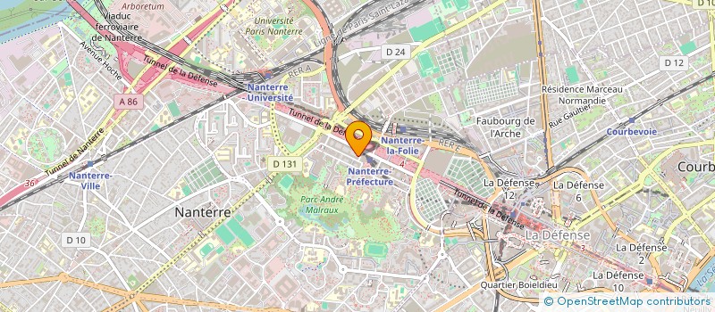 localisation de l'entreprise KELBA GROUP à NANTERRE