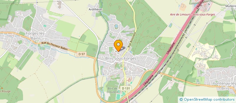 localisation de l'entreprise KELBERT SOLUTIONS ELECTRIQUES à BRIIS-SOUS-FORGES
