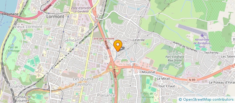 localisation de l'entreprise KELBONJEU à ARTIGUES-PRES-BORDEAUX