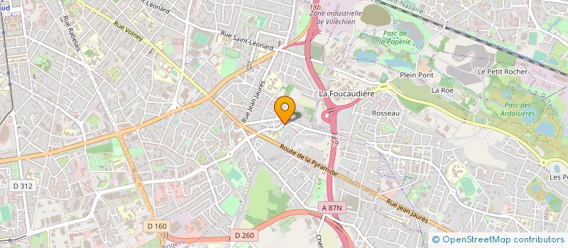 localisation de l'entreprise KELCIBLE à ANGERS