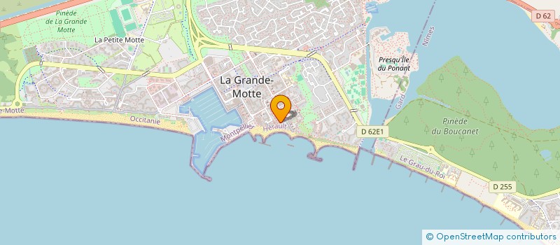 localisation de l'entreprise KELCONCEPT  LA GRANDE-MOTTE