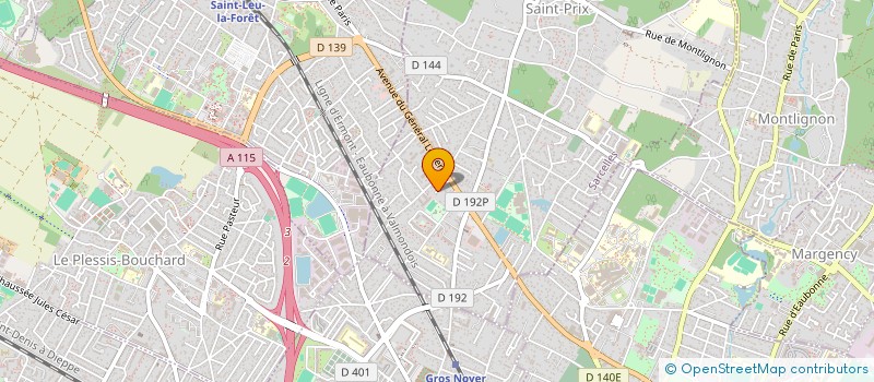 localisation de l'entreprise KELCY à SAINT-PRIX