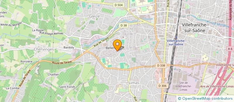 localisation de l'entreprise KELE à VILLEFRANCHE-SUR-SAONE