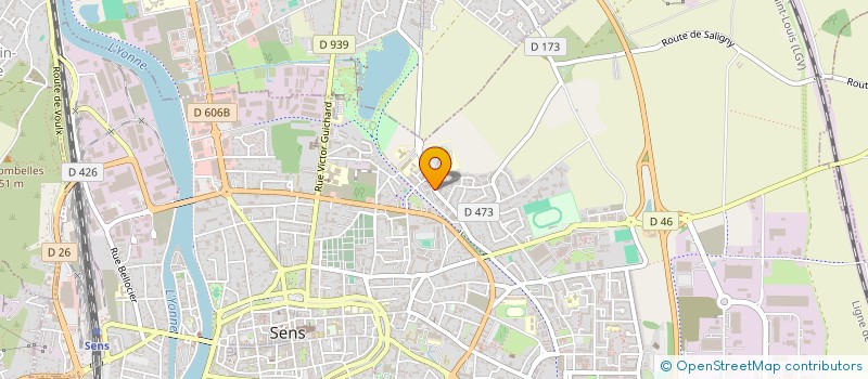 localisation de l'entreprise KELEC à SENS