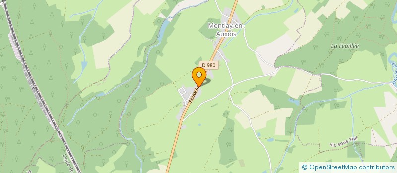 localisation de l'entreprise KELECLEA  MONTLAY-EN-AUXOIS