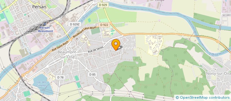 localisation de l'entreprise KELEK à BEAUMONT-SUR-OISE