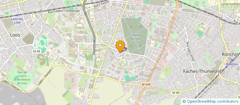 localisation de l'entreprise KELEL FRERES  LILLE