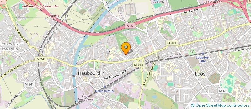 localisation de l'entreprise KELEL IMMOBILIER  HAUBOURDIN