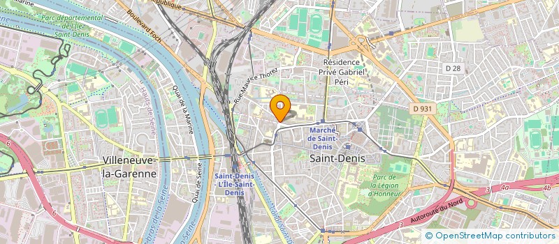 localisation de l'entreprise KELEN à SAINT-DENIS