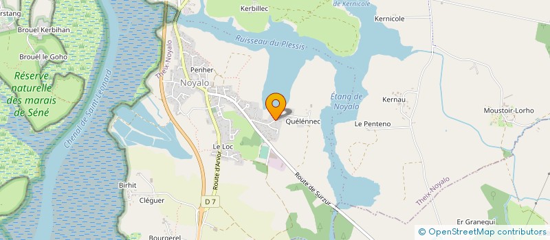 localisation de l'entreprise KELENN  THEIX-NOYALO