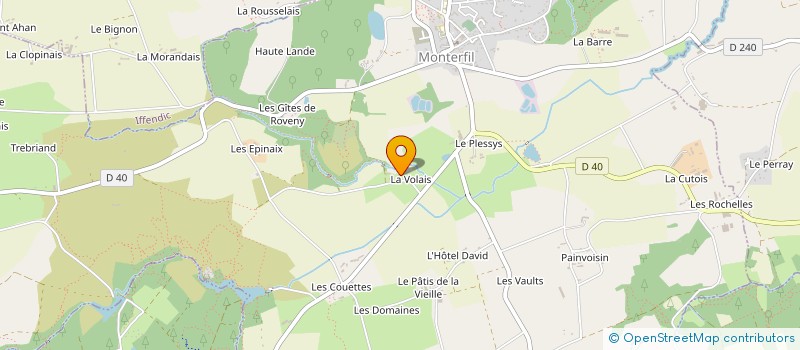 localisation de l'entreprise KELENN  MONTERFIL