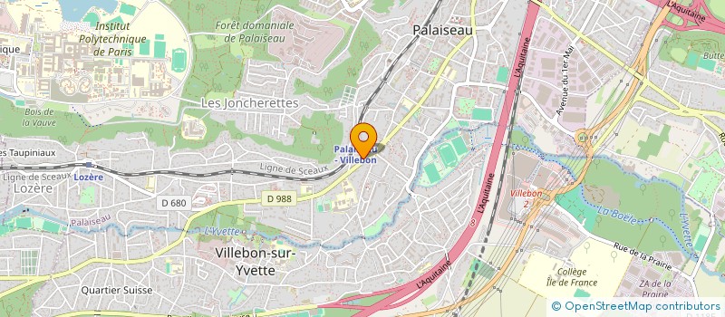 localisation de l'entreprise KELENN TECHNOLOGY à PALAISEAU