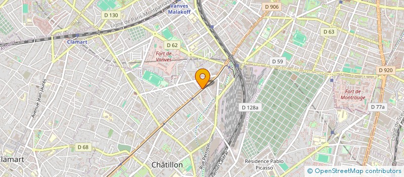 localisation de l'entreprise KELENSYRA  CHATILLON