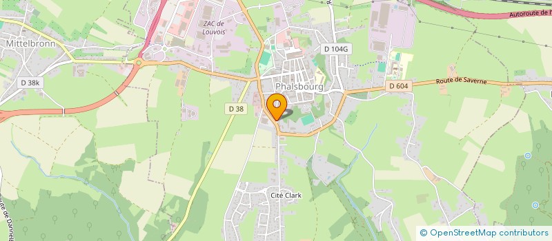 localisation de l'entreprise KELES  PHALSBOURG