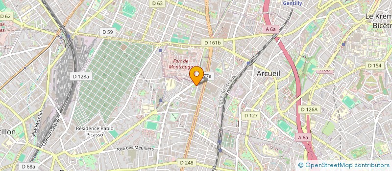 localisation de l'entreprise KELFIN CONSULTING à BAGNEUX