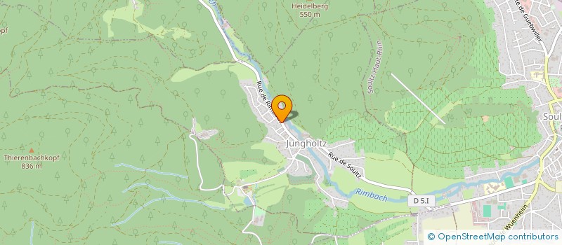 localisation de l'entreprise KELHER  JUNGHOLTZ