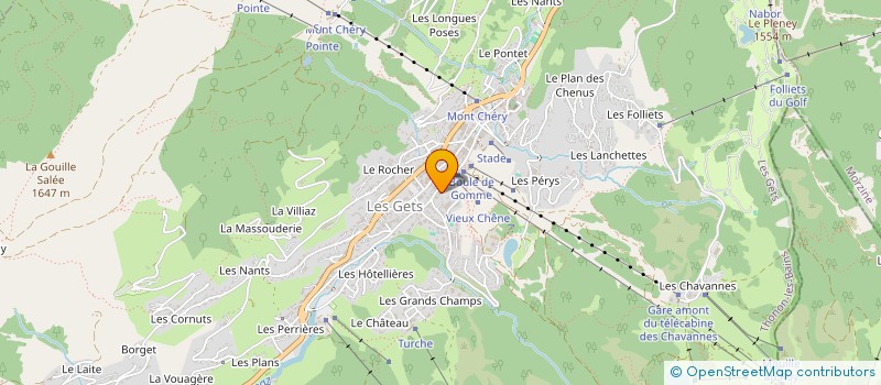 localisation de l'entreprise KELI  LES GETS