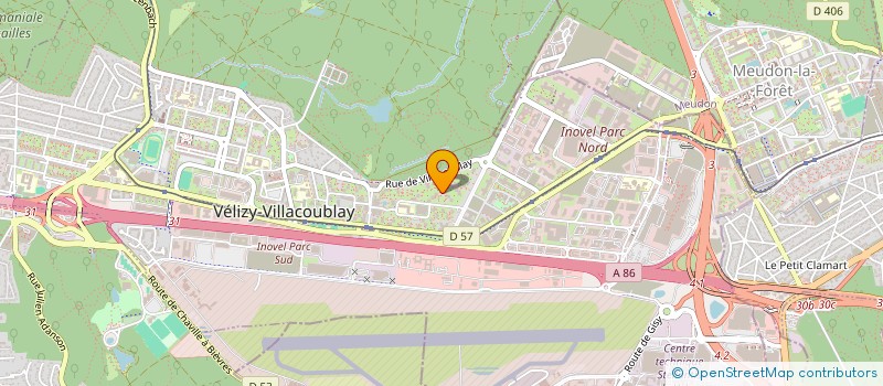 localisation de l'entreprise KELI CONSULTING  VELIZY-VILLACOUBLAY